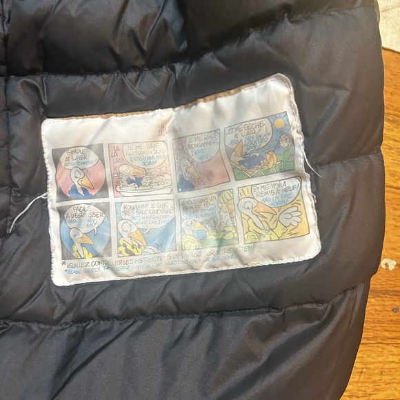 Moncler Aredhel Fur-Trimmed Down Jacket Coat size 1 - Picture 8 of 16